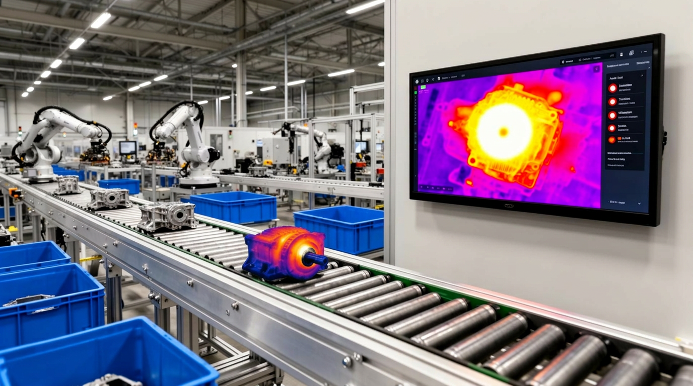 Industrial assembly line monitoring